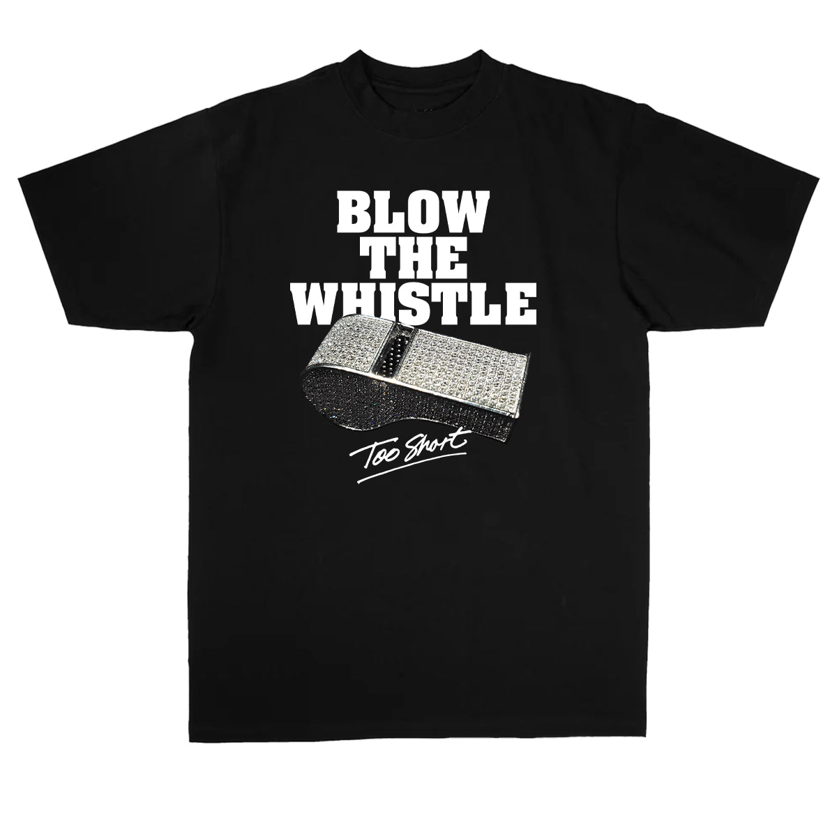 Blow The Whistle Tee - Black