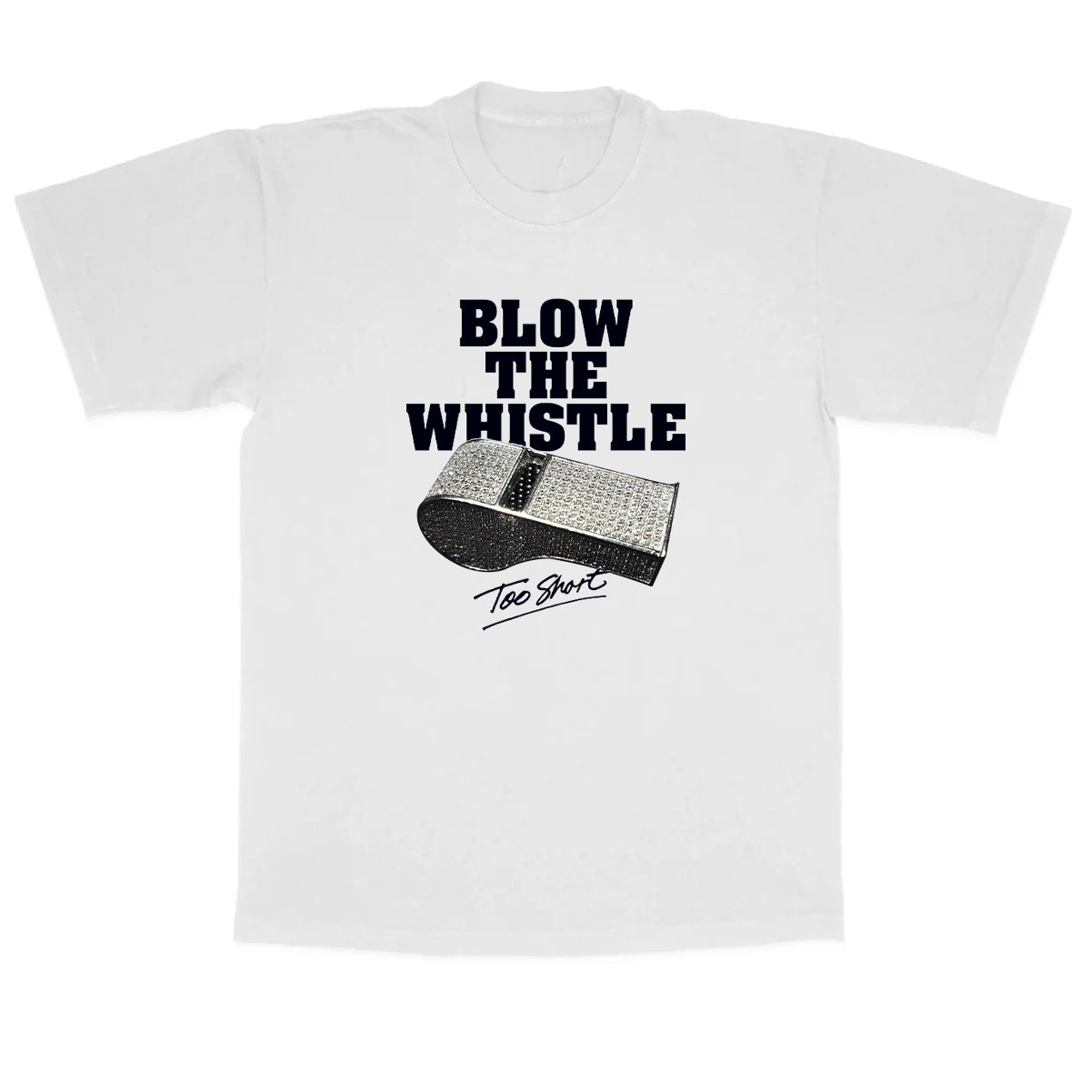 Blow The Whistle Tee - White